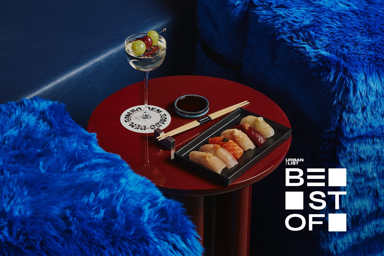 Tombo Den's offering is stacks of fun, from fluffy seats to fruity cocktails it's a hot contender for Melbourne's Best Japanese Restaurant.